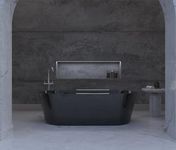 MADONNA Premium Freestanding Bathtub | Atlantis Black