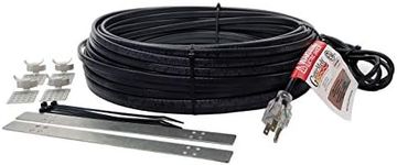 GutterMelt SR Roof and Gutter Heat Trace Cables - Roof Deicer Cable Kit, Gutter Ice Melt, Snow Cable with 5-Year Warranty, for Residential, Commercial, and Industrial Use - 9 Watts Per Foot - 130 Feet