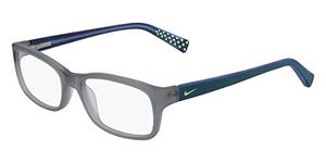 Eyeglasses NIKE 5513 063 Matte Dark Grey/Midnight Turq