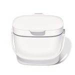 OXO Good Grips Easy-Clean Compost Bin (6.62 Litre) - White