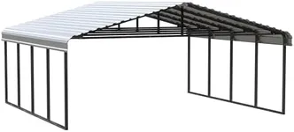 Arrow Carports Galvanized Steel Car