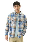 The Souled Store Plaid: Corsair Men and Boys Long Sleeve Collared Neck Cotton Button Down Relaxed Fit Shirts Multicolour Shirts Casual Button-Down Full Sleeve Plaid Checks Casual Workwear