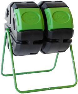 FCMP Outdoor HOTFROG Dual Body Tumbling Composter (37-Gallon)