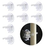 NONNO&ZGF 16 Pack Christmas Candle Holder Clamps with Suction Cups - Ideal for Christmas Celebration Candles,Candlesticks Holders