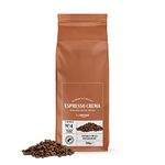 by Amazon Espresso Crema Light Roast Coffee Beans, 500g, Rainforest Alliance Certified