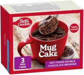 Betty Crocker Mug Cake Hot Fudge Double Chocolate Brownie With Fudge Topping, 294 Grams Imported from Canada