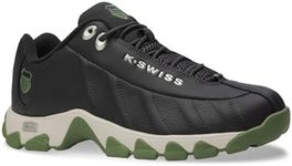 K-Swiss Men's ST329 CMF Sneaker, Asphalt/Blanc/Watercress, 8 M