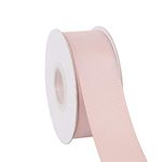 Ribbonitlux 38mm wide Solid Grosgrain Ribbon 22 Meters (813-Vanilla）, Set for Gift Wrapping, Party Decor, Sewing Applications, Wedding and Craft