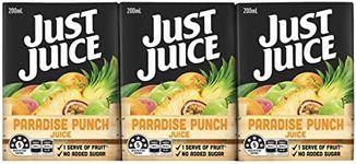 JUST JUICE No Added Sugar Paradise Punch Juice 6 Pack, 6 x 200 ml