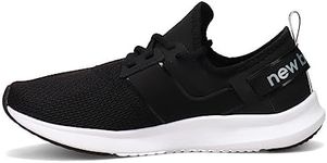 New Balance Women's Nergize Sport V1 Training Shoe, Black/White, 8 M