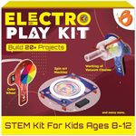 Butterfly EduFields Electroplay 20+ Stem Projects Kit For Kids Ages 8 10 12 Years Boys Girls | 20+ Diy Science Experiments For Kids | Educational Engineering Toys Best Birthday Gift Idea