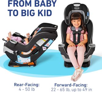 Graco Extend2Fit Convertible Car Seat – Rear & Forward Facing