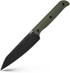 CJRB CUTLERY EDC Fixed Blade Knives Silax (J1921B) AR-RPM9 Steel Black PVD Blade