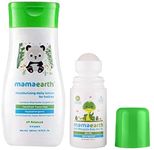 Mamaearth Natural Anti Mosquito Body Roll On, 40ml & Daily Moisturizing Lotion, 200ml Combo