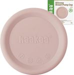 haakaa Manual Breast Pump Cap (Blush) - Made of Premium Grade Silicone, Suitable for All haakaa Breast Pump