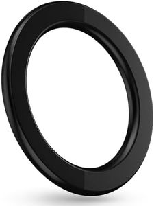 Magnetic Phone Wall Mount – Hands-Free Shower Mirror Holder & Car Sticker Stand, Compatible with iPhone 17 16 15 14 13 12 Pro Max Mini (Black)