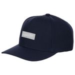 Mitchell & Ness Branded Box Logo Adjustable Snapback Cap Navy