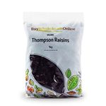 Organic Thompson Raisins 1kg (BWFO)