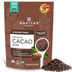 Navitas Organics Raw Cacao Nibs, 16 Ounce(packaging may vary)