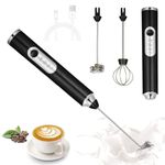 HOME SKILL® Milk Frother Hand Blender Electric Foam Maker USB Rechargeable - Whisker Electric Blender for Milk Electric Coffee Beater for Cappuccino Maker Egg Beater Hand Blender