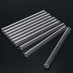 10Piece 4 inch Long Glass Tubes 10 