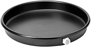 Everflow PWHP28 Black Water Heater Drain Pan with PVC Fitting, 28 In. Diameter