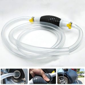 Fuel Transfer Pump Kit Tank Sucker Newest High Flow Hand Portable Manual Car Bike | Liquid Pipe Siphon Tool for Petrol Diesel, Water, Oil Water Fish