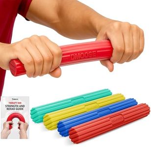 DMOOSE FITNESS Flex Bar (4 in 1-Yellow, Red, Green & Blue)
