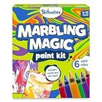 Skillmatics Marbling Magic Paint Kit for Kids, Art & Craft Activity for Girls & Boys, Water Marbling Kit, Craft Kits & Supplies, DIY Creative Activity, Gifts for Ages 6, 7, 8, 9, 10, 11, 12