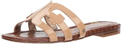 Sam Edelman Women's Bay Slide Sandal, Almond Patent, 8.5 UK