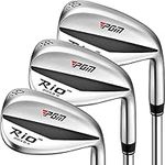 PGM Golf Club Sand Wedge - 52-56-60 Degree Lob/Gap/Sand Wedge - Men's and Women's Short Iron for Bunker Shots and Approach Shots