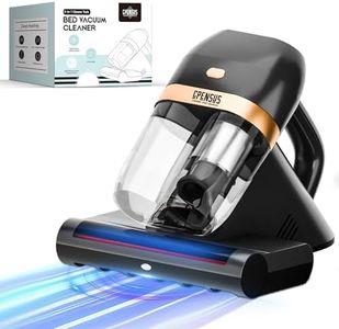 CPENSUS 5 In 1 Tech Bed Vacuum Cleaner For Sofa Dust Mite With UV & Ultrasonic Mattress Cleaning Machine For Home Carpet HEPA 16KPA Heating 550W Pillows Sofas Futon Couch, Multi-Coloured