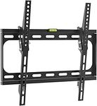 CHARMOUNT Tilting TV Wall Mount 26-55 inch TVs, Low Profile Universal TV Mount Tilt TV Wall Mount Bracket, Max VESA 400x400mm, Holds up to 99lbs, 16" Studs