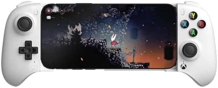 8Bitdo Ultimate Mobile Gaming Controller for iPhone, Apple, Android & Xbox Cloud Gaming, Bluetooth Gamepad with Hall Effect Joysticks, 2 Pro Back Buttons, Officially Licensed (White)