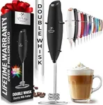 Zulay Kitchen Double Whisk Milk Fro