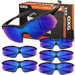OXG 6 Pack Tinted Safety Glasses fo