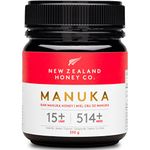 New Zealand Honey Co. Raw Manuka Honey UMF 15+ | MGO 514+, UMF Certified / 250g