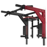 HAKENO Multifunctional Pull Up Bar Chin-Up Wall Mounted Home Gym Fitness Bar Dip Station for Indoor Home Exercise Support 800LBS