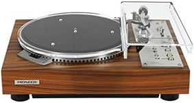 MT Universal Turntable Dust Cover for Modern Vintage Record Players - LP Vinyl Accessories - Premium [5mm] Transparent Ultra-Clear Acrylic, Arched