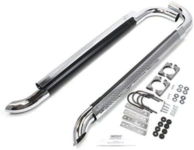 Patriot Exhaust H1060 60" Chrome Side Exhaust Silver