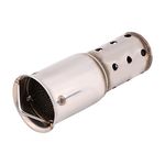 Motorcycle Exhaust Baffle 51Mm - 51Mm Exhaust Db Killer,51Mm Universal Motorcycle Exhaust Pipe Muffler Silencer Db Killer Noise Eliminator Style 2