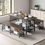 DWVO 3-Piece Dining Table Set for 4