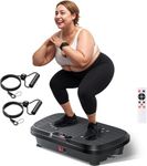 SOBO Crazy Fit Vibration Plate for Home Weight Loss Exercise Machine with Different Programs Full Body Exercise Oscillation Fitness Workout 1 Year Warranty