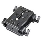 SMALLRIG 15mm Base Plate Camera 15mm LWS Baseplate with 15mm Rail Mount for Camera Rig - 1798