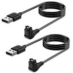 2 Pack 3.3FT/1m Charging Cable Charger for Garmin vivoactive 5 4 3, Forerunner 55,255,265,945,965, Fenix 8 E 7 6 5, Venu 3 3s,epix Gen 2,Instinct 2, Upgraded Horizontal Charging Cord for Garmin Watch