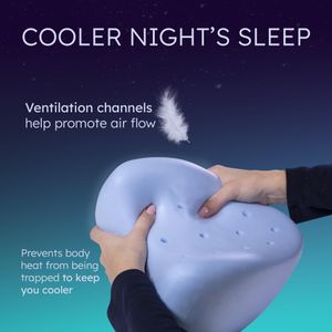 Contour Legacy Leg Knee Pillow – Orthopedic Memory Foam Support