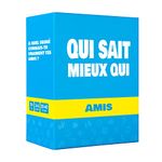 Qui Sait Mieux Qui ? - French - Amis - Connaissez-Vous Bien VOS Amis et Votre Famille ? - Parfait Pour Amusant Pour Adolescents et Adultes - Pour Les Soirées Games Parties and Gifts