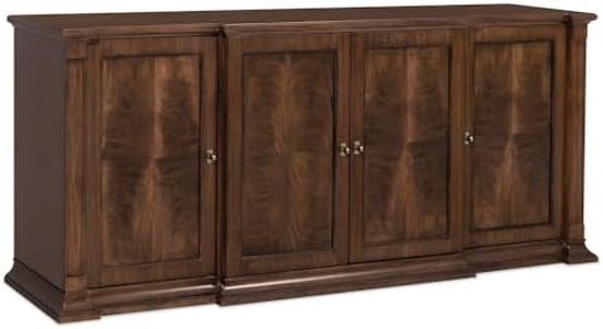Archives Buffet in Dark Natural Wood Finish by Hooker Furnishings