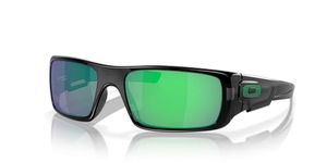 Oakley Men's OO9239 Crankshaft Rectangular Sunglasses, Black Ink/Jade Iridium, 60 mm