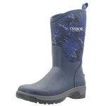 CNSBOR Rubber Boots for Man Waterproof, Outdoor Hunting Boot Neoprene Insulated Rain Boots Multi-Season Soft Superior Resistance to Anti-Slip Ideal as Farm or Fishing